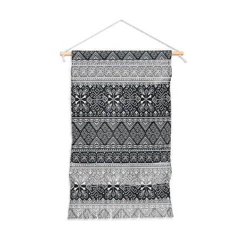 Heather Dutton Grand Bazaar Slate Linen Wall Hanging Portrait