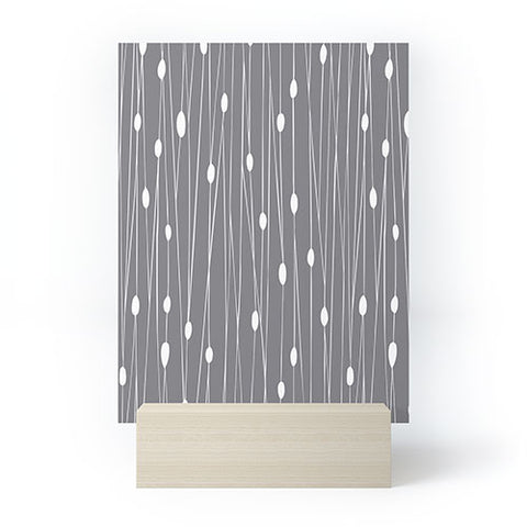 Heather Dutton Gray Entangled Mini Art Print