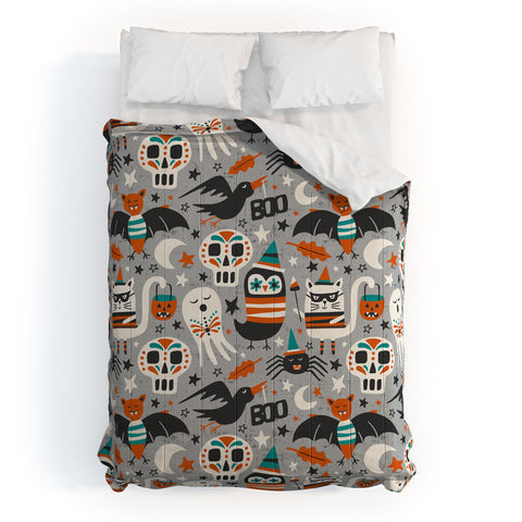 Heather Dutton Halloween Party Comforter