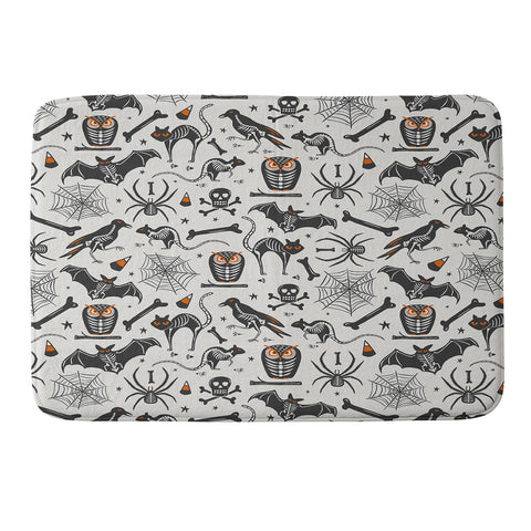 Heather Dutton Halloween XRay Memory Foam Bath Mat