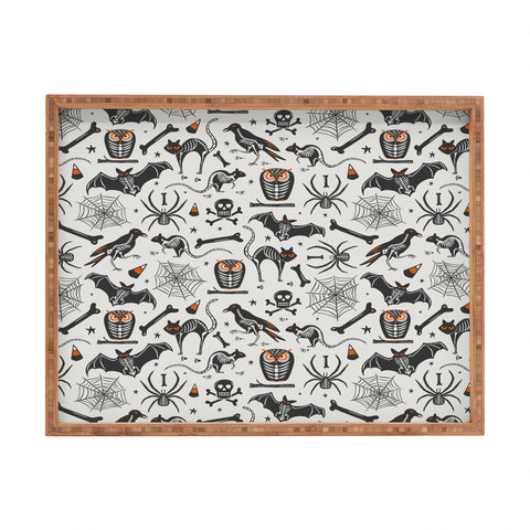 Heather Dutton Halloween XRay Rectangular Tray