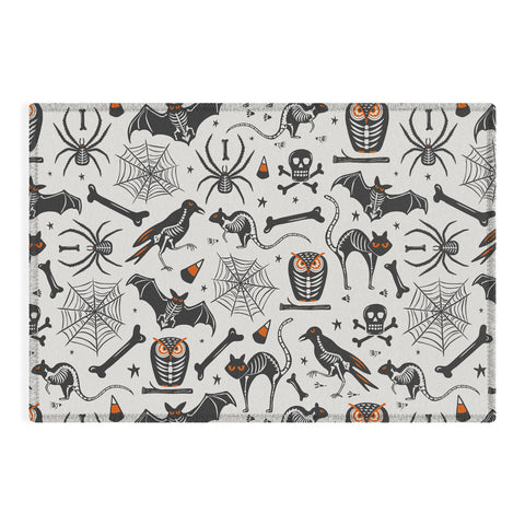 Heather Dutton Halloween XRay Outdoor Rug