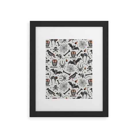 Heather Dutton Halloween XRay Framed Art Print