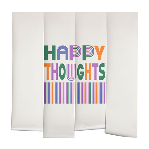 Heather Dutton Happy Thoughts Typography Wall Mural