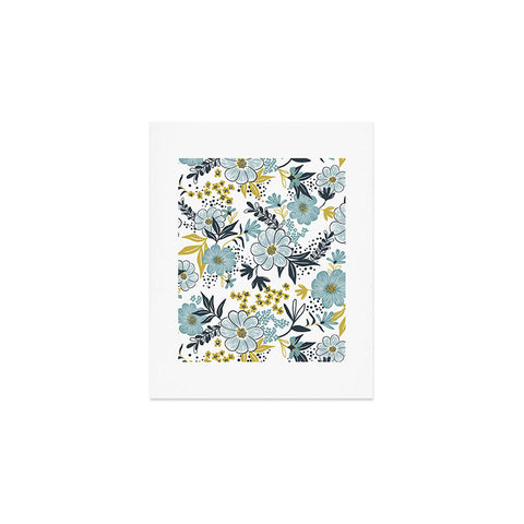 Heather Dutton Harper Dusk Blue Art Print