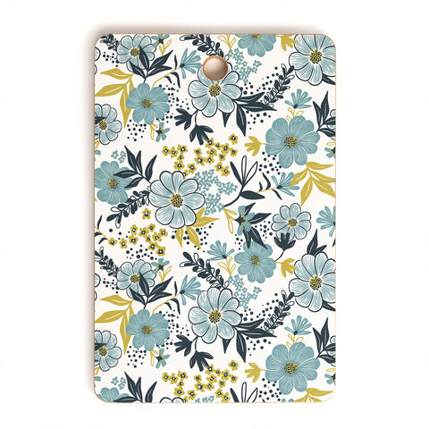 Heather Dutton Harper Dusk Blue Cutting Board Rectangle