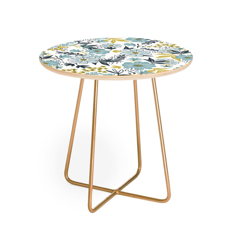 Heather Dutton Harper Dusk Blue Round Side Table