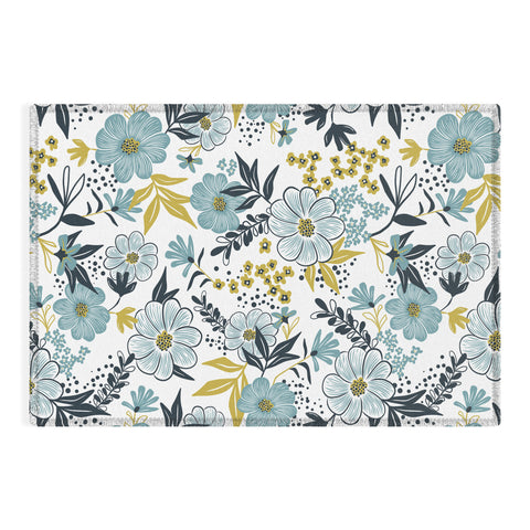 Heather Dutton Harper Dusk Blue Outdoor Rug