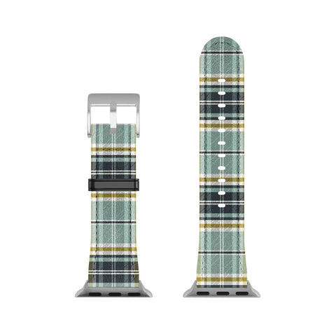 Heather Dutton Headmaster Plaid Seafoam Apple Watch Band
