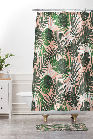 Heather Dutton Hideaway Shower Curtain And Mat