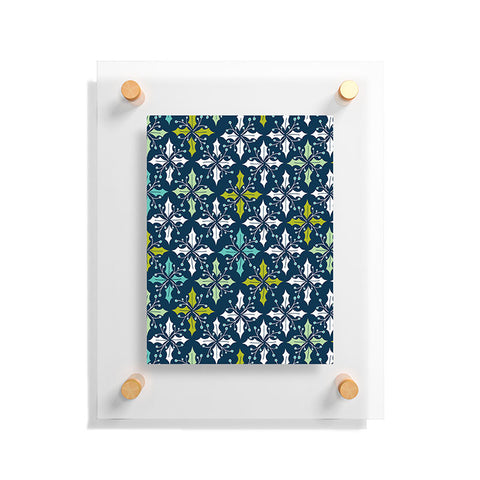 Heather Dutton Holly Go Lightly Midnight Floating Acrylic Print