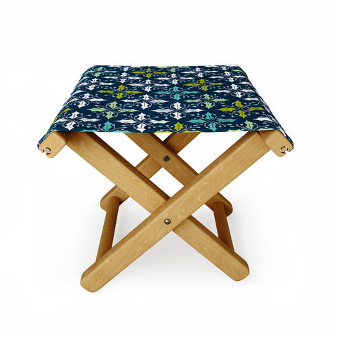 Heather Dutton Holly Go Lightly Midnight Folding Stool
