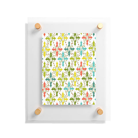 Heather Dutton Holly Go Lightly White Floating Acrylic Print