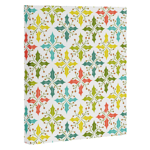 Heather Dutton Holly Go Lightly White Art Canvas