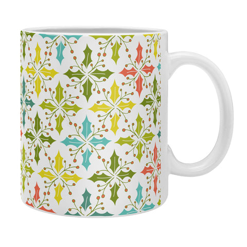 Heather Dutton Holly Go Lightly White Coffee Mug