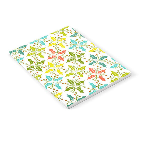 Heather Dutton Holly Go Lightly White Notebook