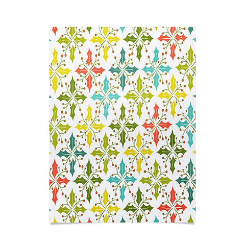 Heather Dutton Holly Go Lightly White Poster