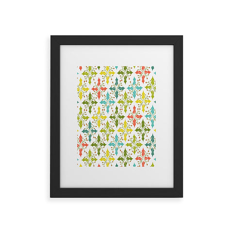 Heather Dutton Holly Go Lightly White Framed Art Print