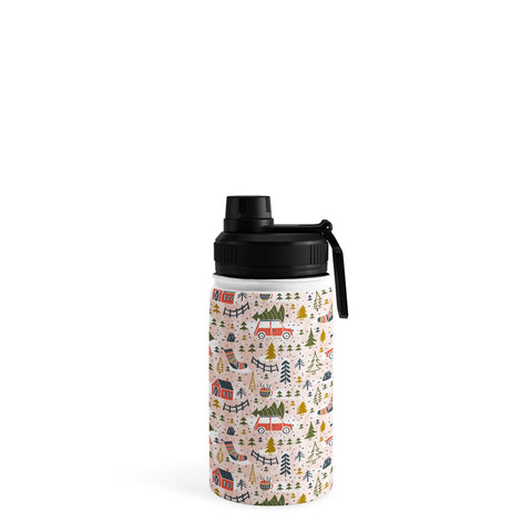 Heather Dutton Home For The Holidays Blush Water Bottle