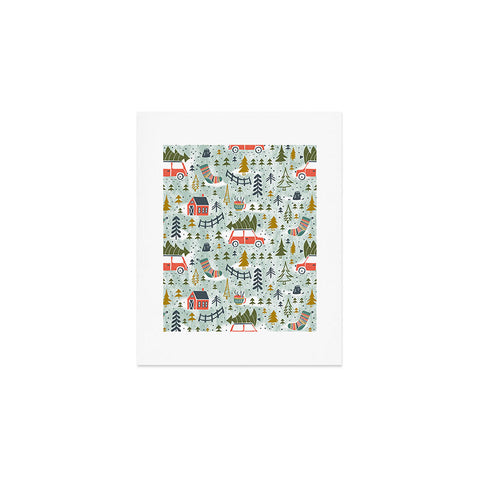 Heather Dutton Home For The Holidays Mint Art Print