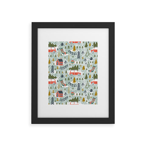 Heather Dutton Home For The Holidays Mint Framed Art Print