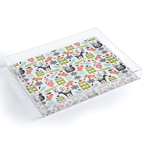 Heather Dutton Hygge Holiday Acrylic Tray