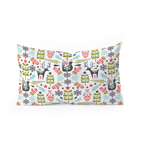 Heather Dutton Hygge Holiday Oblong Throw Pillow