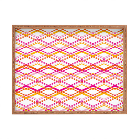 Heather Dutton Intersection Bright Rectangular Tray