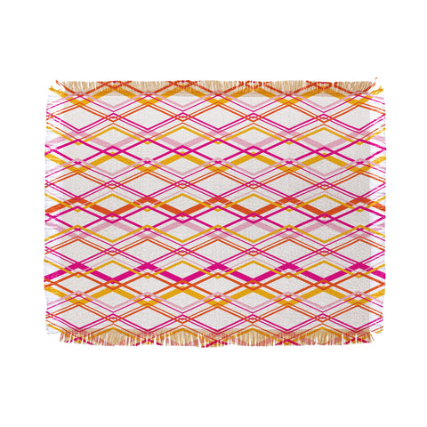 Heather Dutton Intersection Bright Throw Blanket