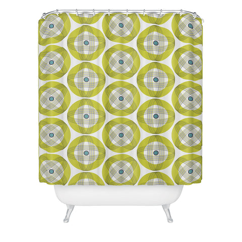 Heather Dutton Into Orbit Shower Curtain