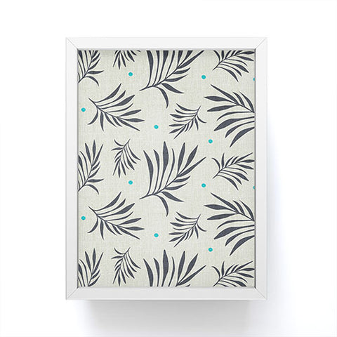 Heather Dutton Island Breeze Bleached Beige Framed Mini Art Print