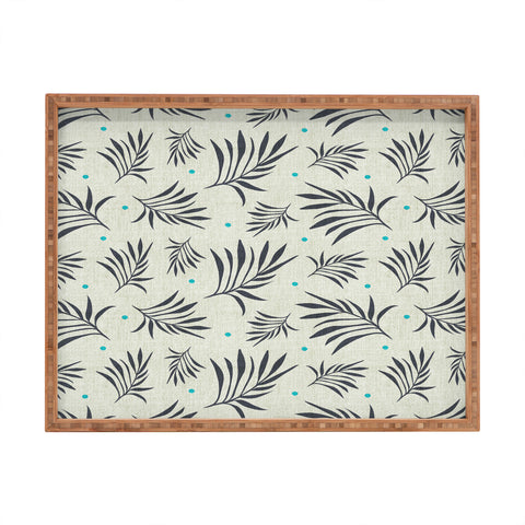 Heather Dutton Island Breeze Bleached Beige Rectangular Tray