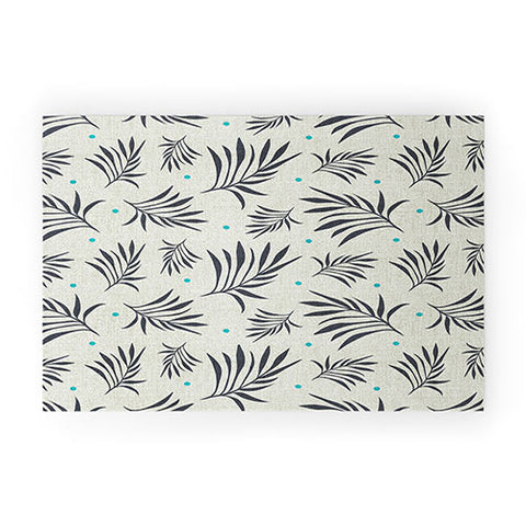 Heather Dutton Island Breeze Bleached Beige Welcome Mat
