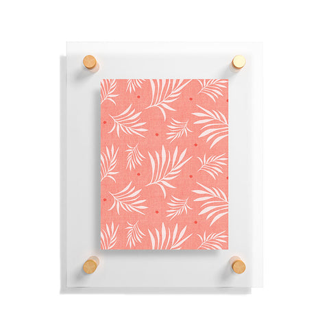 Heather Dutton Island Breeze Living Coral Floating Acrylic Print