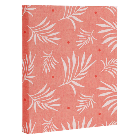 Heather Dutton Island Breeze Living Coral Art Canvas