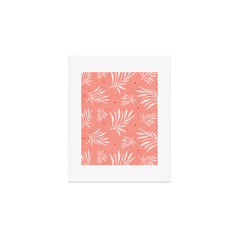Heather Dutton Island Breeze Living Coral Art Print