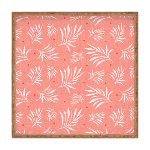Heather Dutton Island Breeze Living Coral Square Tray