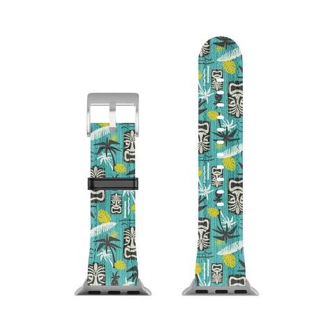 Heather Dutton Island Tiki Aqua Apple Watch Band