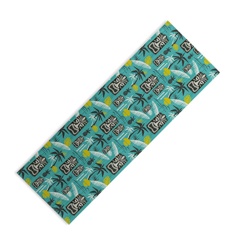 Heather Dutton Island Tiki Aqua Yoga Mat