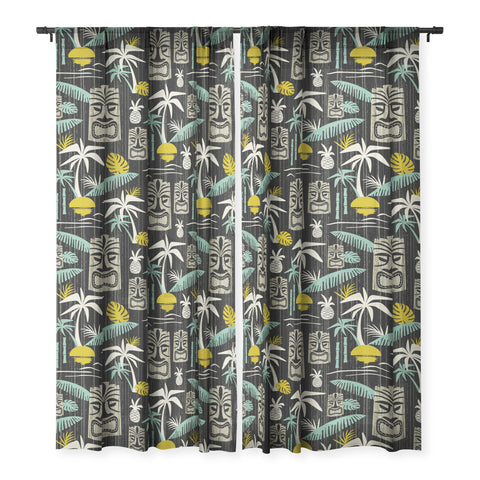 Heather Dutton Island Tiki Black Sheer Non Repeat