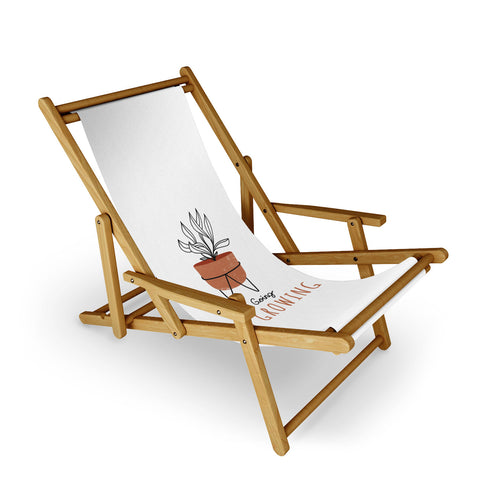 Heather Dutton Keep Going Keep Growing Sling Chair