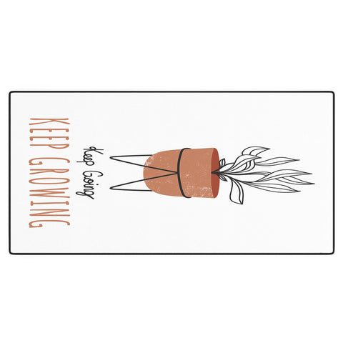 Heather Dutton Keep Going Keep Growing Desk Mat