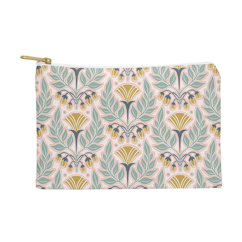Heather Dutton La Floraison Blush Pink Pouch