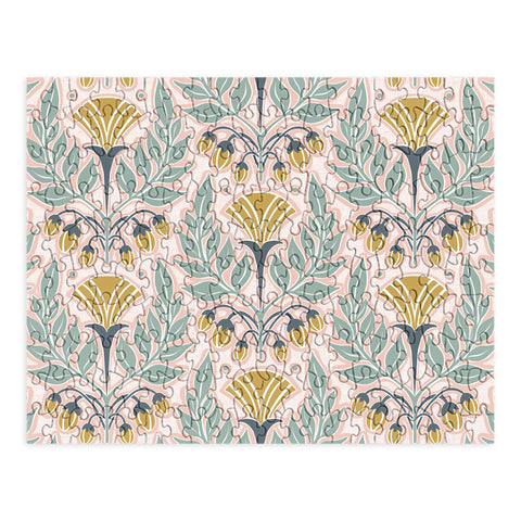 Heather Dutton La Floraison Blush Pink Puzzle