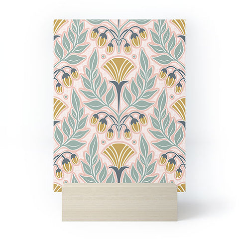 Heather Dutton La Floraison Blush Pink Mini Art Print