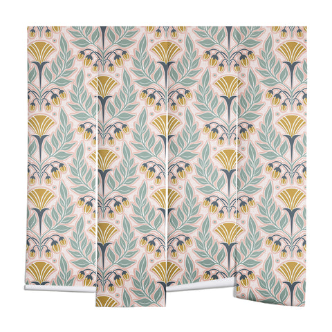 Heather Dutton La Floraison Blush Pink Wall Mural