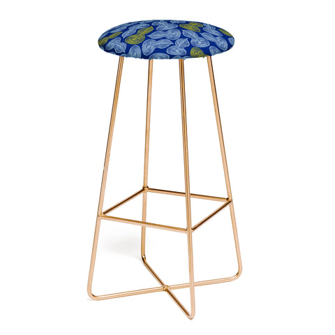 Heather Dutton Leaflet Marine Bar Stool