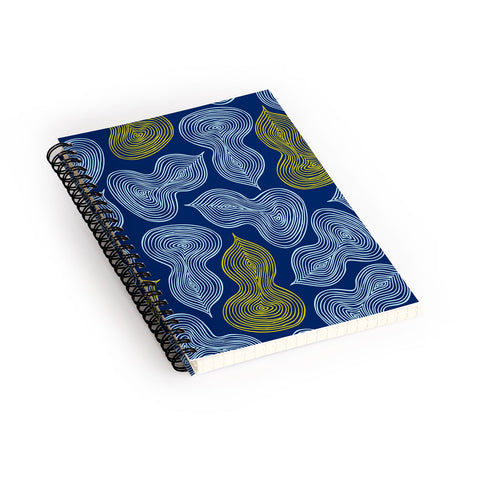 Heather Dutton Leaflet Marine Spiral Notebook