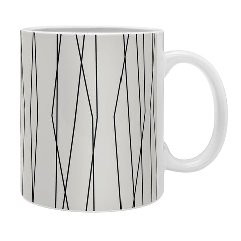 Heather Dutton Linear Cross Stone Coffee Mug