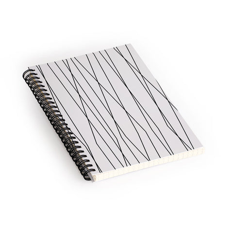 Heather Dutton Linear Cross Stone Spiral Notebook
